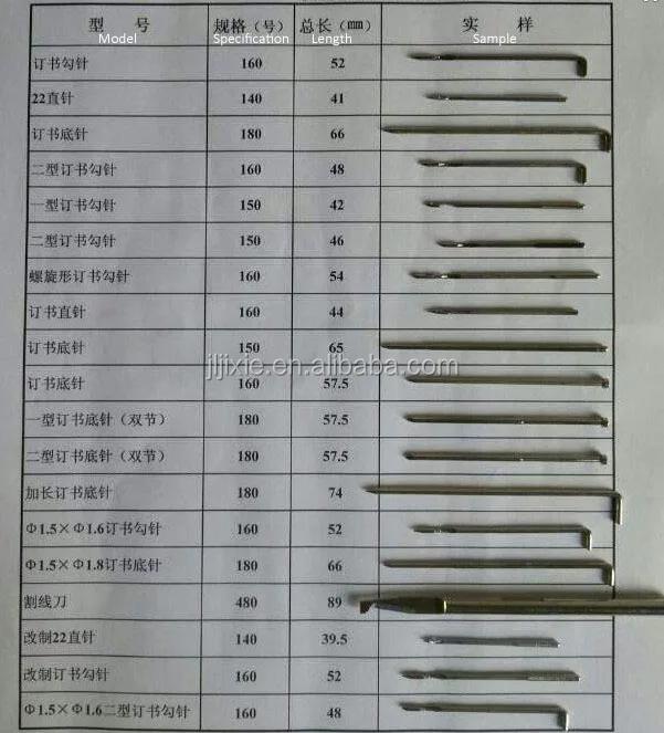 42mm 46mm Book Sewing Machine Needle Buy Sewing Machine Needle
