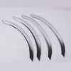 4 Pcs Fender Flare Wheel Arch Eyebrow Protector Wide Strip Cover ABS Chrome Used For Starex 2004 Accessories