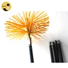 flat wire chimney cleaning brush with fiberglass rod in alibaba website