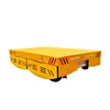 Remote control Pallet transportation trailer on rails