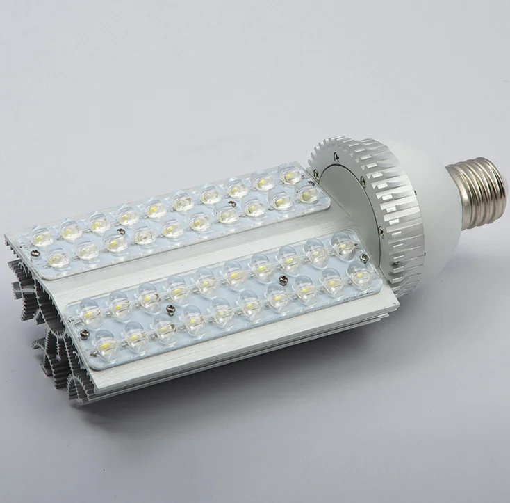 street light rotatable head 180 degree E27 E40 IP65 LED corn bulb