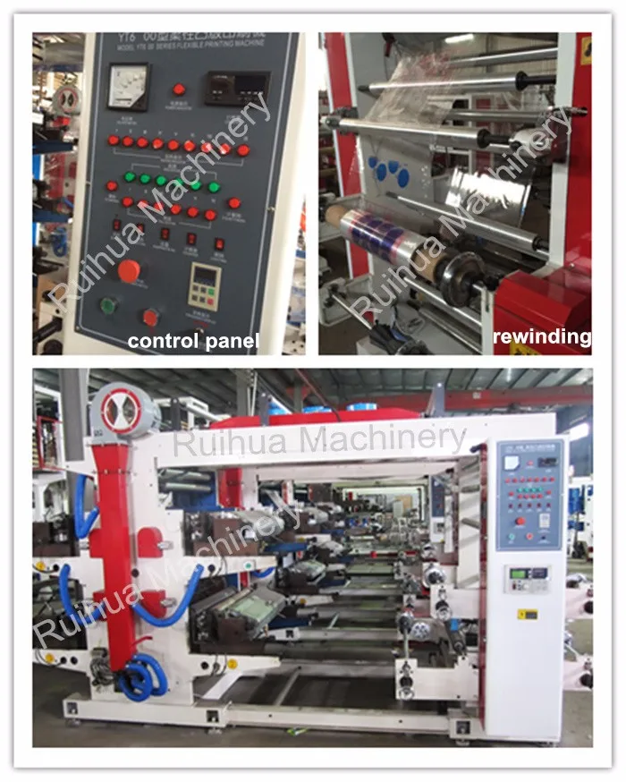 Small Size BOPP Adhesive Tape Printing Machine