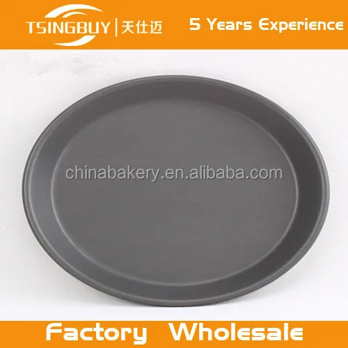 Factory Wholesale Teflon Platinum Commercial Pizza Pans Baking Tool Pizza Pan With Non Stick