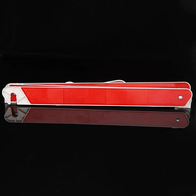 Light triangle sign car tripod reflective warning triangle, warning sign tripod car emergency warning triangle