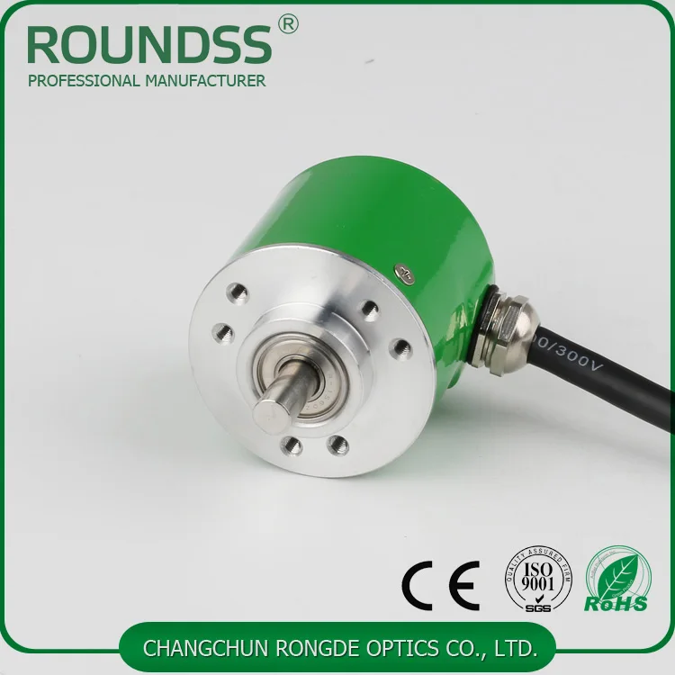 Roundss RCC38S solid shaft 6mm incremental encoder