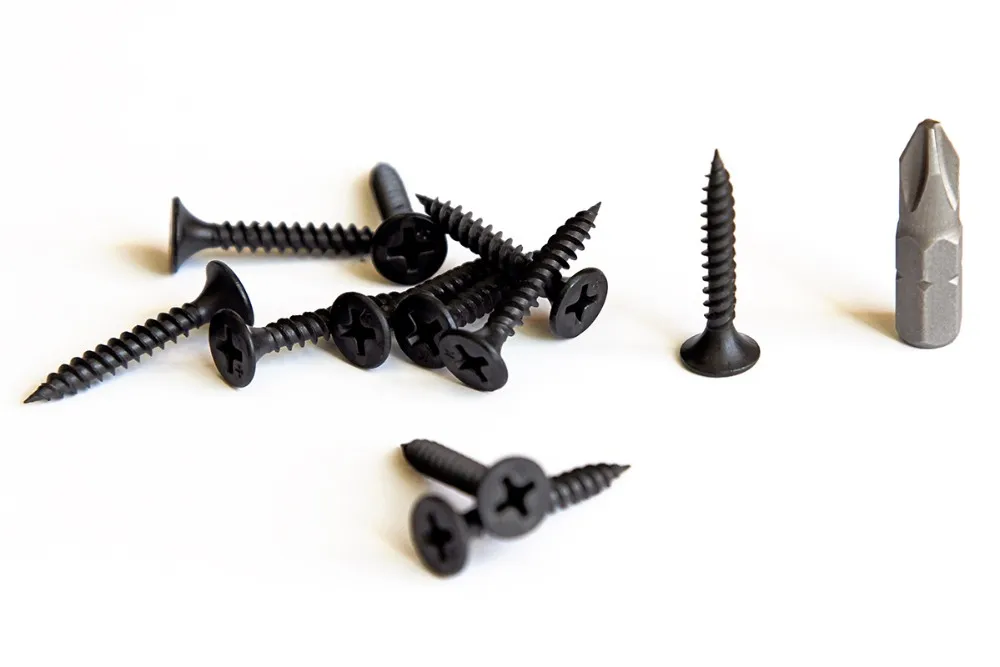 Black Gray Phosphated Bugle Head Gypsum Board Screw Fine Thr Products