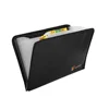 MoKo Fireproof Document Bag Fire & Water Resistant File Folder with A4 Size 12 Pockets