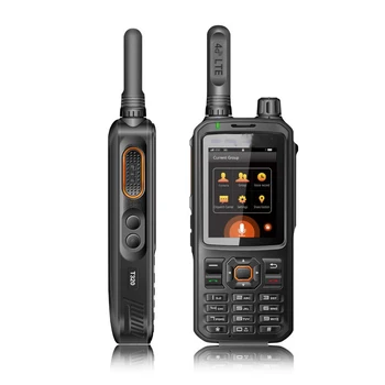 New 4G LTE/WCDMA/HSDPA Network Intercom Transceiver smart phone 32GB Walkie Talkie GPS Optional Zello Two Way Radio T320