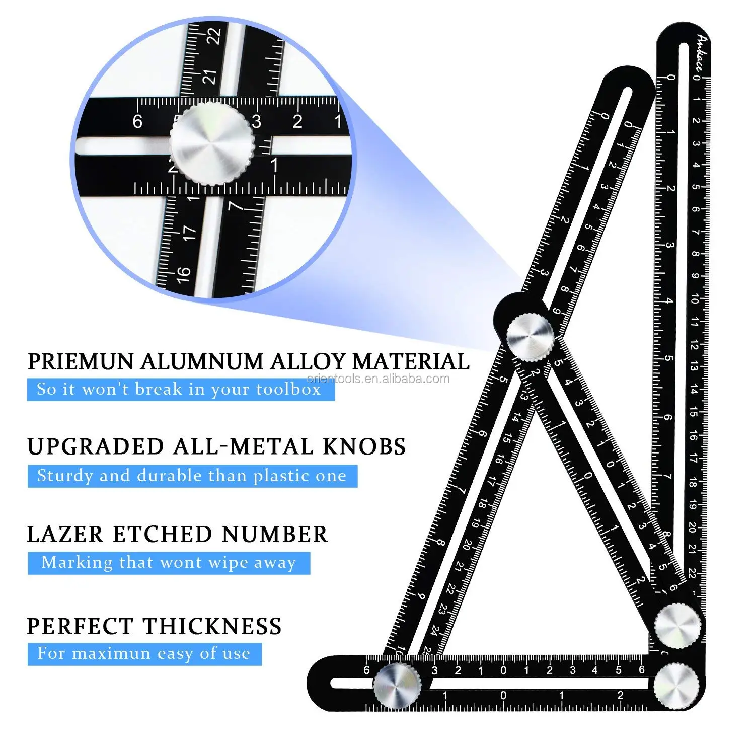 Aluminum Multi Angle Ruler - Buy Multi Angle Ruler,Aluminum Angle Ruler ...