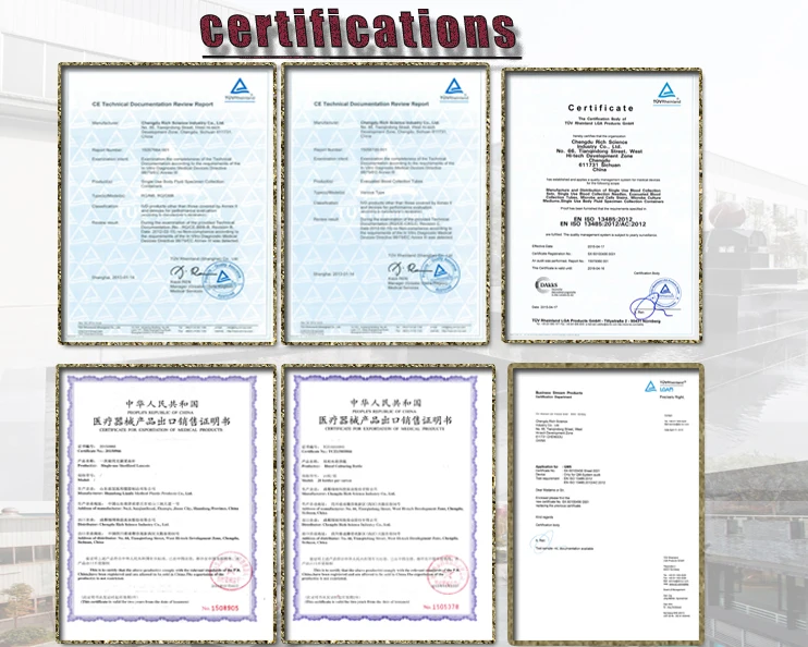 certificate info