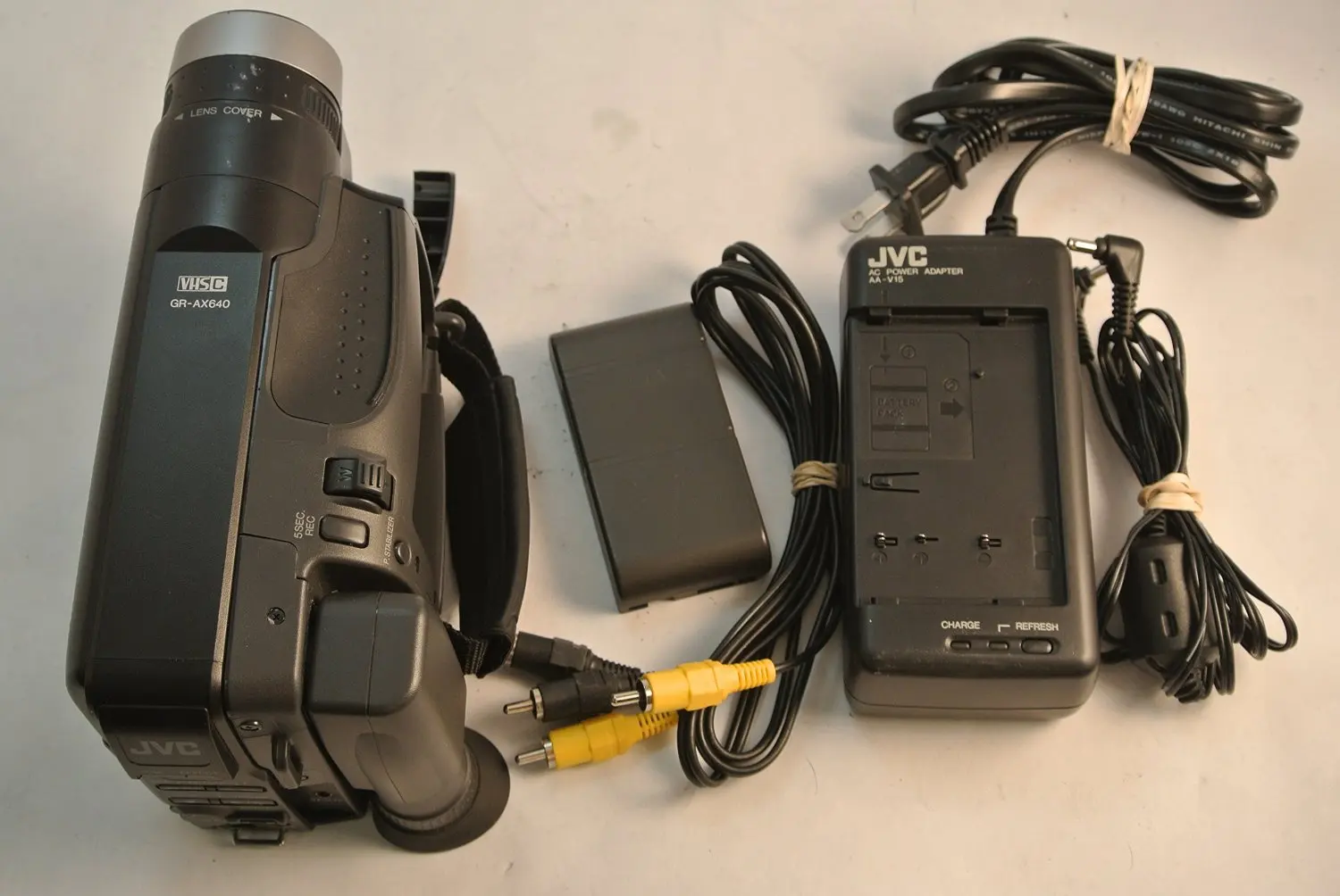 Get Quotations · JVC GR-AX640 Compact VHS/VHS-C Pro-Cision 5 Head Camcorder