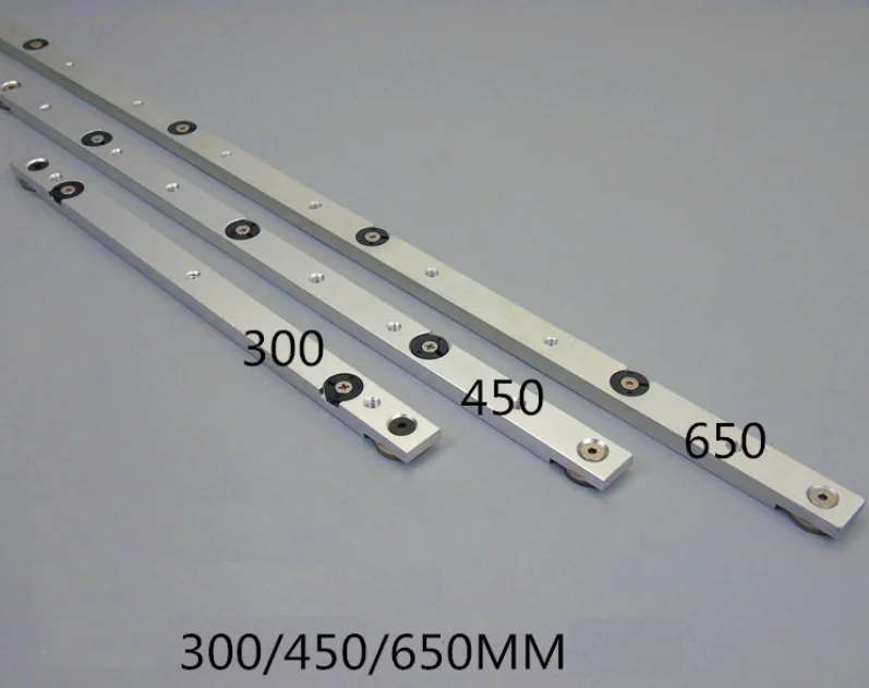 Risegun Gabarit Rainure En T, Rail De Rainure Type T, Alliage D'aluminium 30/45 Type T Slot Track Jig T Vis Slot De La Vis Pour Table Circulaire(100 Mm En T-Slider