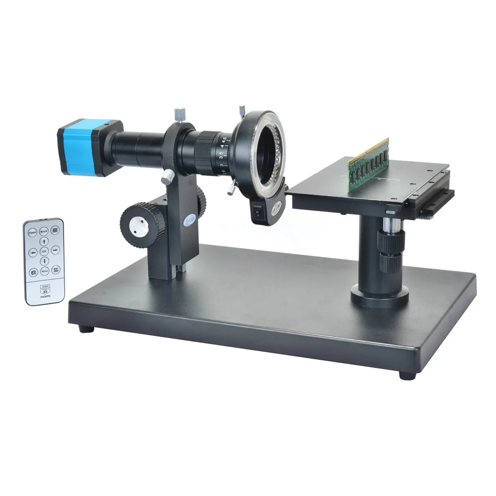 14MP Support HDMI USB HD Industry Video Microscope Camera 10X Digital Zoom 720p 60Hz Video Output + Camera Lens