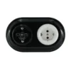New designer porcelain switch socket combination set customize type ceramic wall switch socket