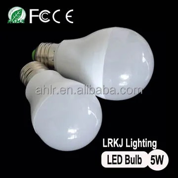 Best price led bulb 5 w 110v. dc with e 27 screw type