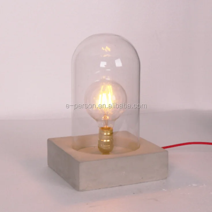 Lamp Exporter Concrete Table Lighting Cement Desk Lamp Buy Cement