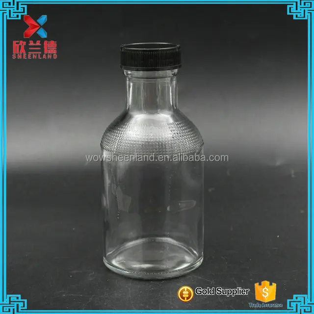 280ml juice glass bottle drinking bottle for beverage packaging