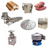 new type Mountain yam powder milling machine yam flour screening cloth machine