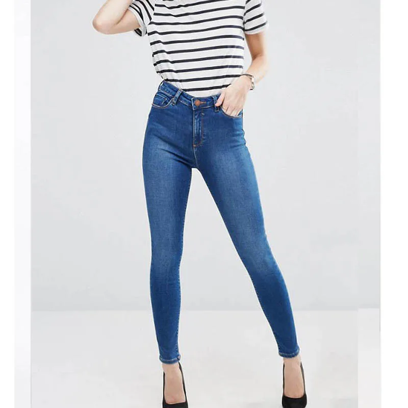ladies jeans top new fashion