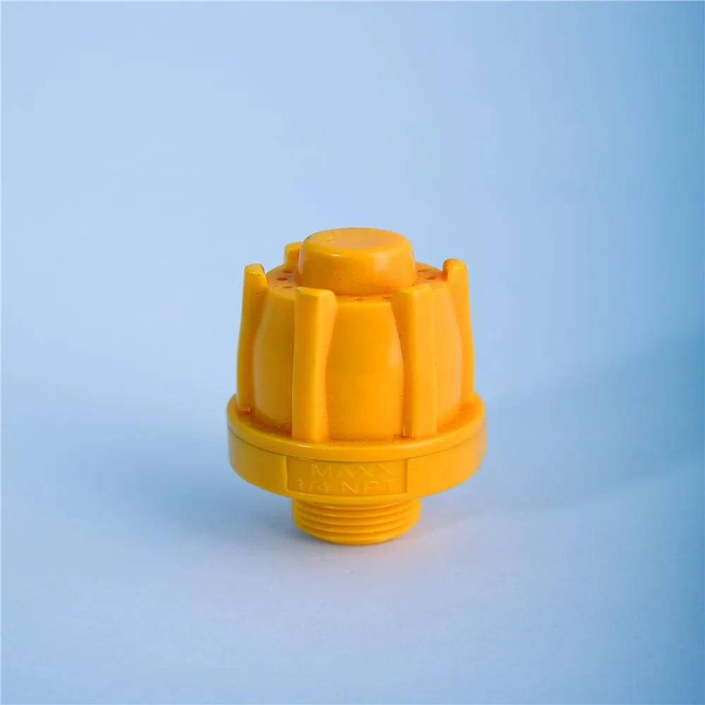 Nouveau ABS air buse de ventilateur d/'air Air couteau Vent 1//4/" BSPT F Type 1 trous jaune