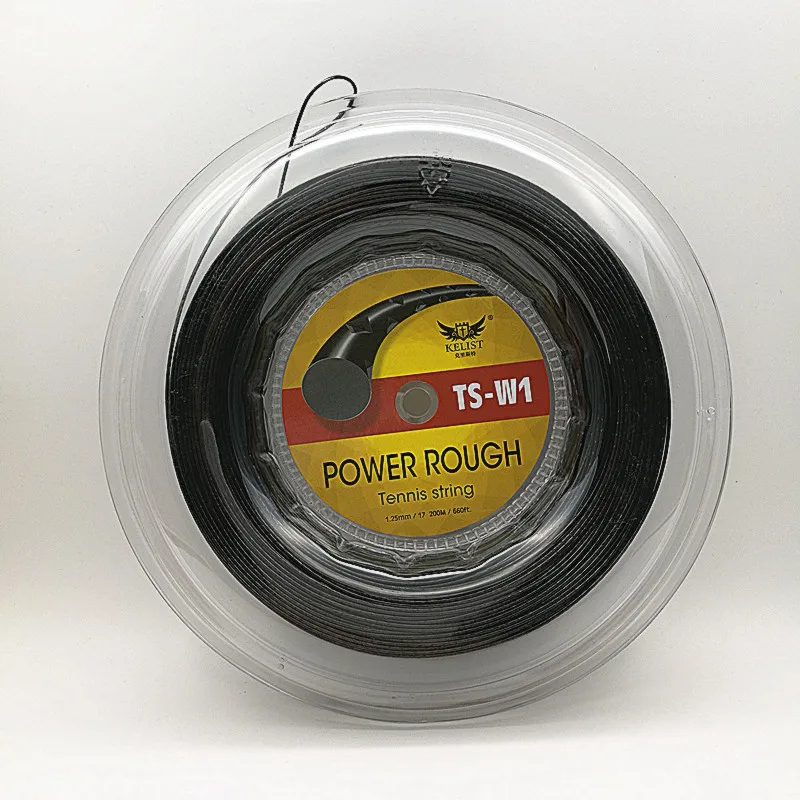 2018 Best Quality Tennis String Gray Control Polyester Tennis Strings