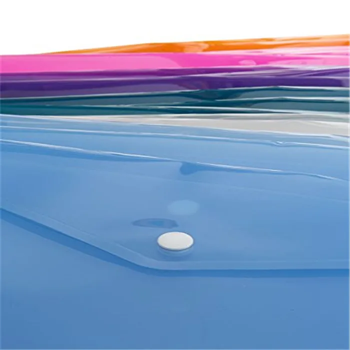 Multicolor Poly Envelopes Plastic Bag Transparent Envelopes Designed