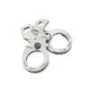 Promotional item keyhole bottle opener spoke wrench keychain 420 stainless steel multi functional tool card