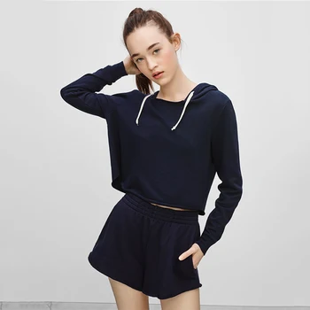 blank cropped hoodie wholesale