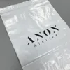 printing poly mailing bag for garment clear plastic clear header packaging bags opp bag with hanging header
