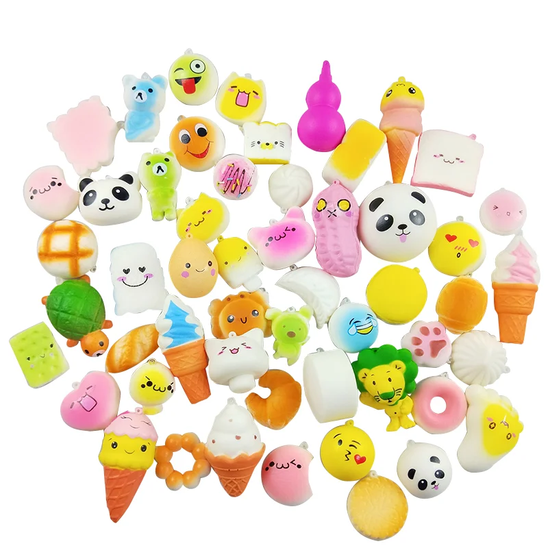 Wholesale Pu Slow Rising Squishy Toys Simulation Bread Cake Kawaii Food ...