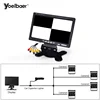 24V Input 7 Inch Rearview Monitor Video Backup Camera Truck Car Parking Sensor System