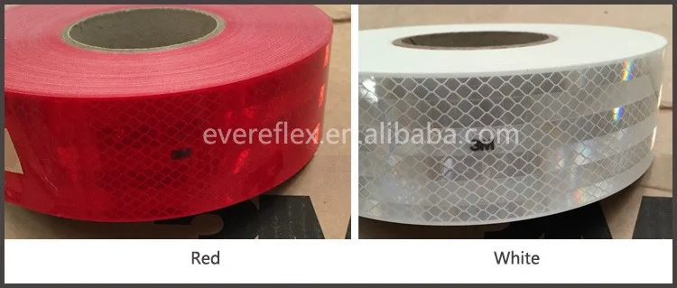 Ruban Réfléchissant Haute Visibilité 3M Diamond Grade - Conforme ECE 104 - Pour Camions, Remorques, Véhicules Utilitaires