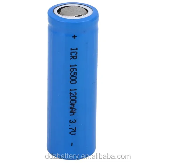 Rechargeable Li-ion Battery 16500 1200mah 3.7v - Buy 1200mah 16500 Li 