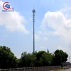 vietnam telecommunication steel monopole tower communication products 30m galvanized telecom antenna mast tower