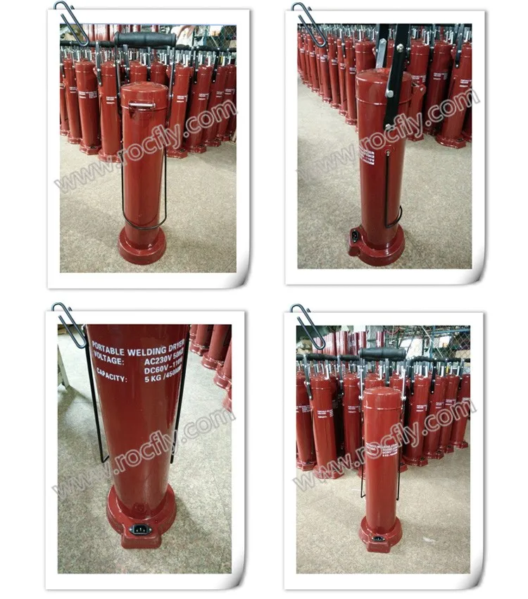 Portable TRB-5A Welding Electrode Drying Oven for 450mm Rod 5kg