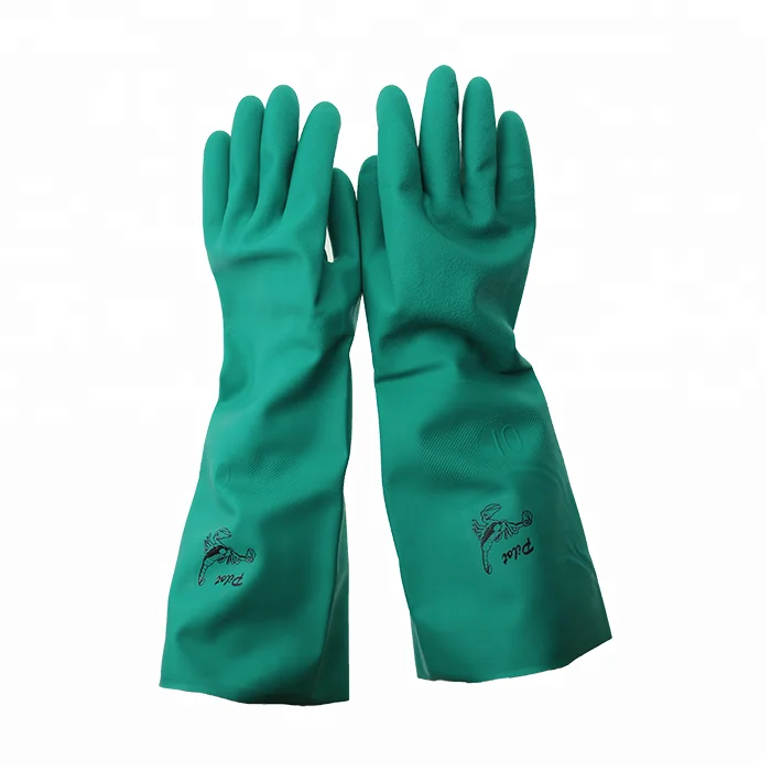 long nitrile gloves