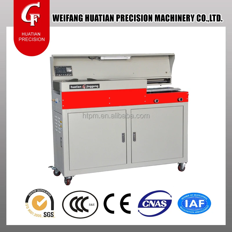 Book Cover Binding Machine Book Perfect Glue Binding Machine Cf420/450