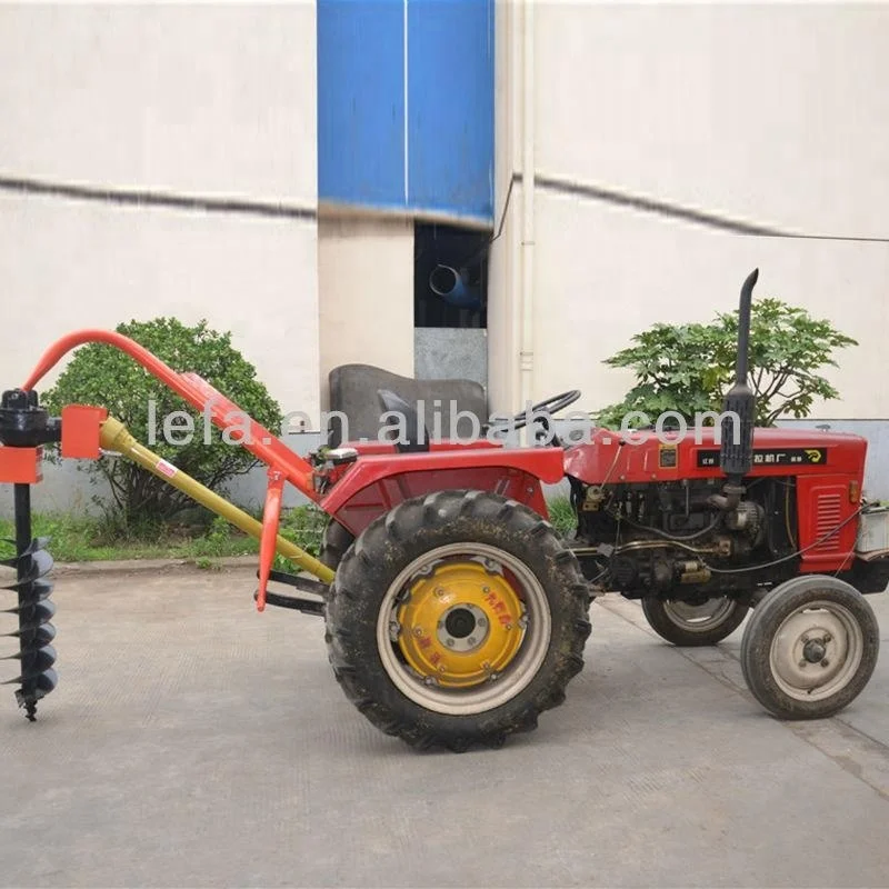 Tractor Pto Driven Post Hole Digger For Land Use - Buy Hole Digger,soil 