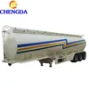 3 silos aluminum alloy fuel oil tanker 45000 liters fuel tankers truck trailer for sale
