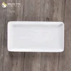 Stoneware Tableware Custom Ceramics White Stock Restaurant Dishes