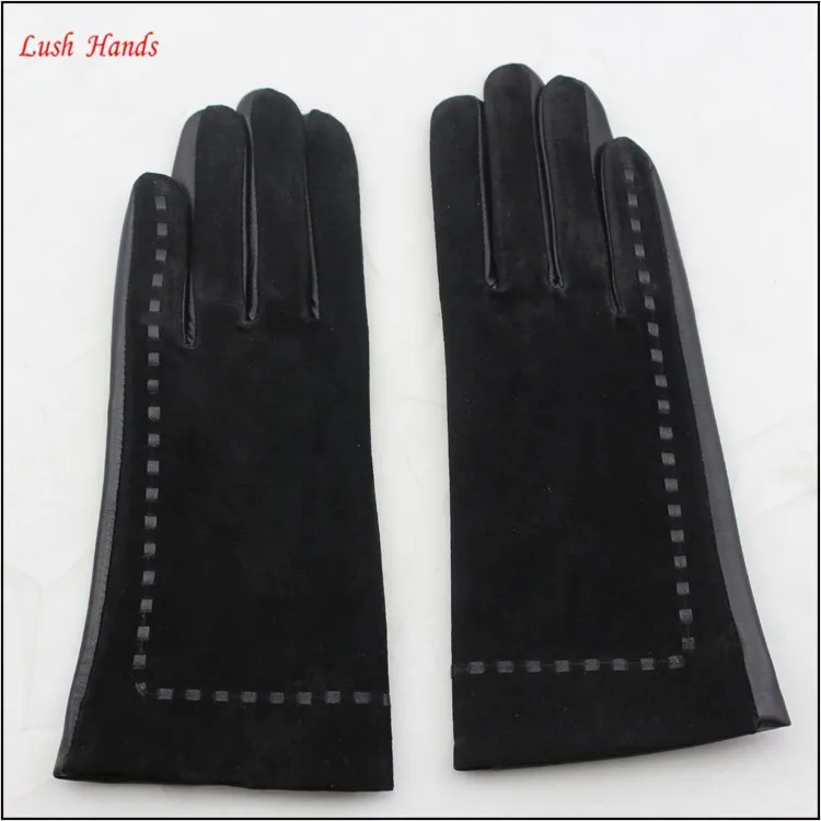 women tights five finger thicken gloves for cold