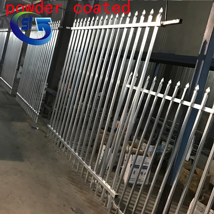 Wholesale China Factory Black Metal Fence Panels For Privacy Yard St