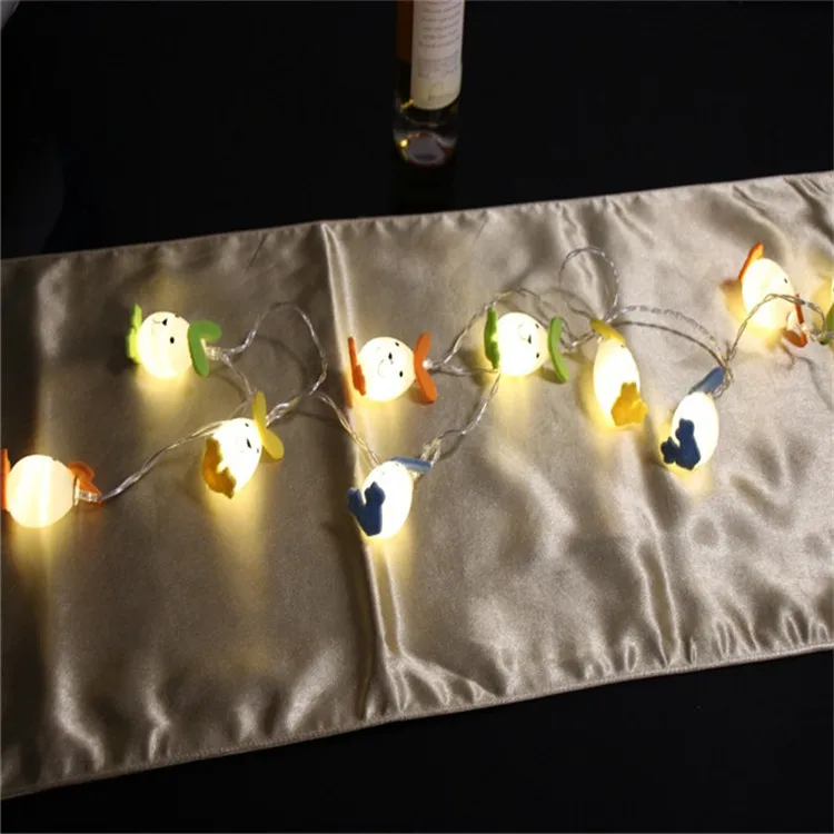 Wholesale led string light cut rabbit shape Easter decoration light