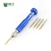 BST 665 mobile phone steel repair disassemble tools mini screw driver toy magnetic torx screwdriver set repair tools