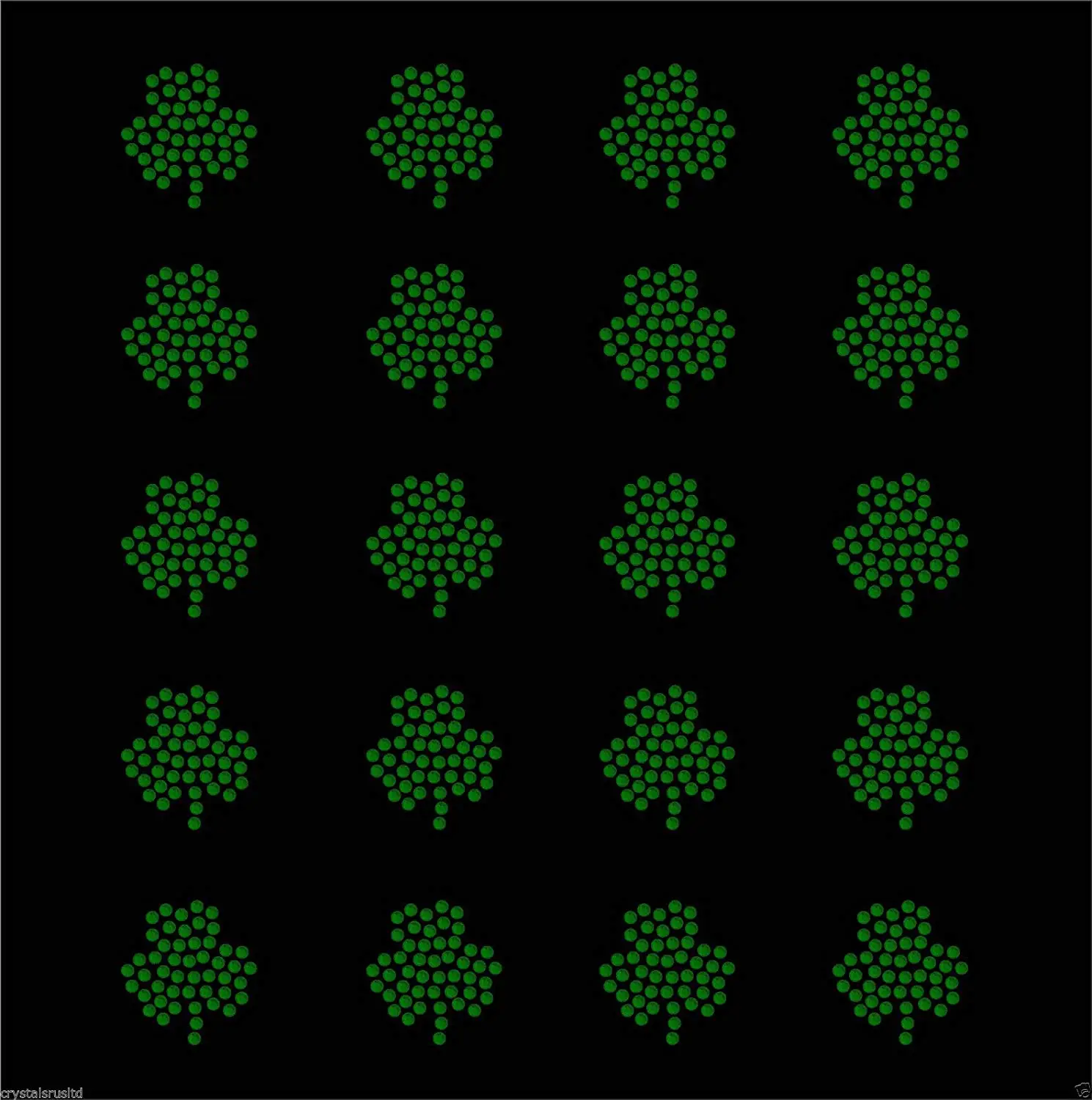 4x 100mm Filled Star iron on Rhinestone Transfer crystal hotfix t-shirt transfer