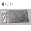 China Suppliers wall brick Silver Matte Tiles 3D Pattern