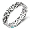 Hot selling 925 Sterling Silver Celtic Knot Ring
