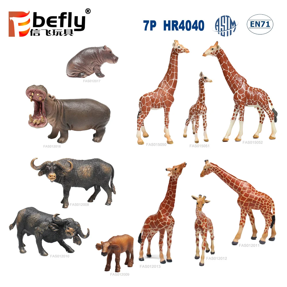 Bulk Plastic Wild Horse Lion Elephant Giraffe Tiger Animals Toys Buy