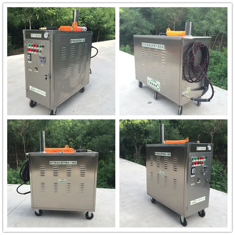 Ce Two Guns No Boiler 20bar Lpg Steam Car Wash Machine Price,Steam Jet