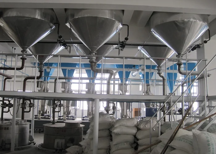 Spray dring tower detergent powder making machine , Automatic washing powder production plant